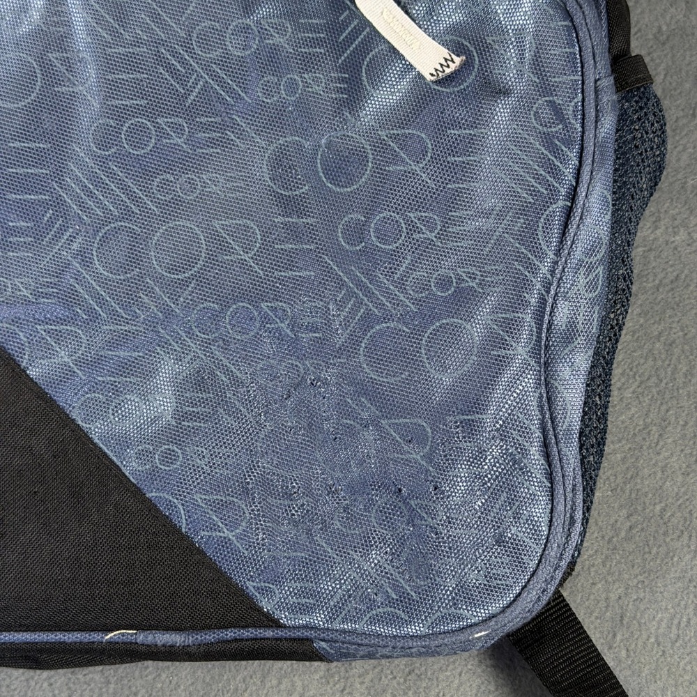 Head Core Performance Backpack Black Blue Tennis Athletic Gym Bag - Picture 4 of 8